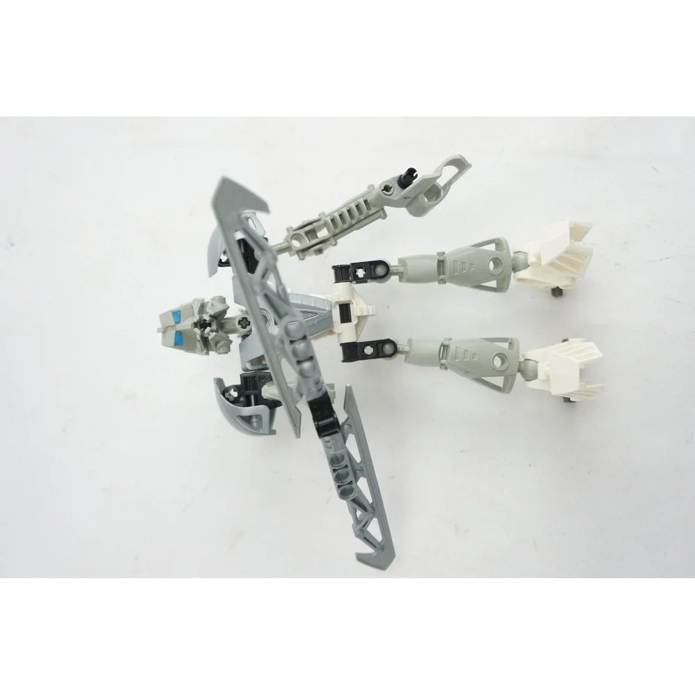 Lego Technics Bionicle Vintage 3pc Lot Exo Toa 8557, Slizer, Kopaka Incomplete